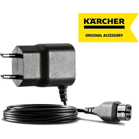 Cargador Kärcher WV Negro Compatible con WV 1 2 5 50 60