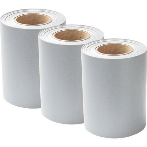 SWANEW Strisce privacy, PVC, strisce paravento, tappeto a doppia asta 70mx3 grigio chiaro (1/5)