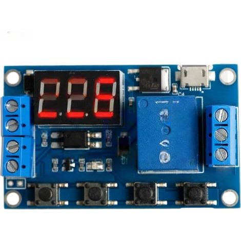 Module de relais temporisé WS16, interface USB, alimentation 5V