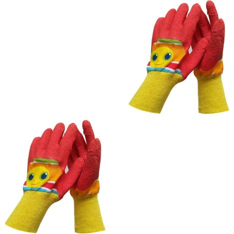 Lot De 2 Paires De Jardinage Pour Enfants Et Robustesse Pour Les Enfants De 3 À 5 Ans Nettoyage Facile Outil De Jardinage Polyvalent (1/5)