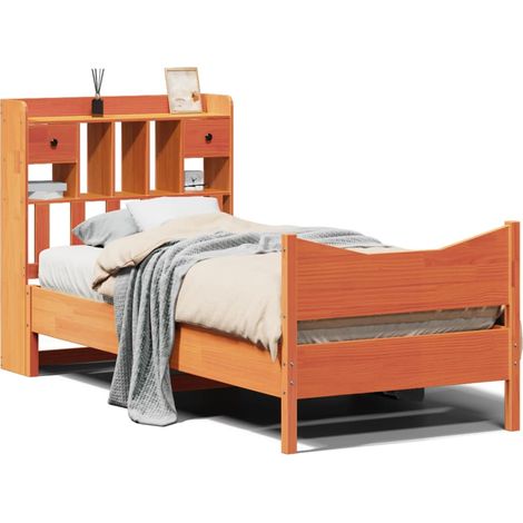 Maison Exclusive - Estructura de cama sin colchón madera maciza m