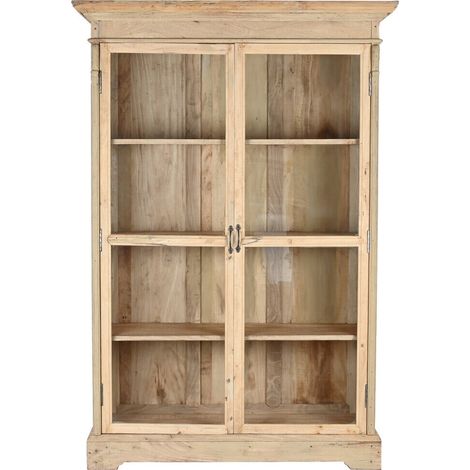 Vitrina Madera Reciclada 130X55X209 154,00 Natural (1/5)