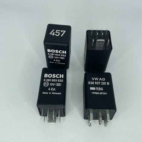 Volkswagen glow plug relay 457 0281003032 Volkswagen glow plug relay 038907281B