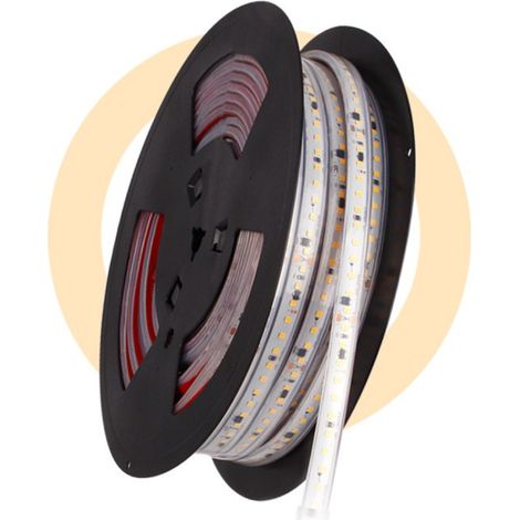 Tira LED 220V - 300W (2400xSMD2835) - 12mm - Apta Exterior: