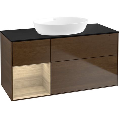 Villeroy & Boch FA62PCGN Armoire sous lavabo Finion FA6 (1/2)