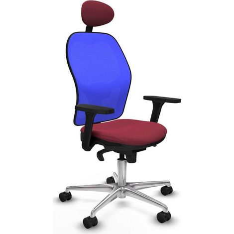 Piqueras y Crespo Sedia da Ufficio Chaise Bureau Rouge Grenat (1/3)