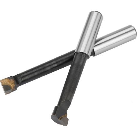 Kit de 9 barres d'alésage à queue F1 de 12 mm avec plaquettes en carbure (1/5)