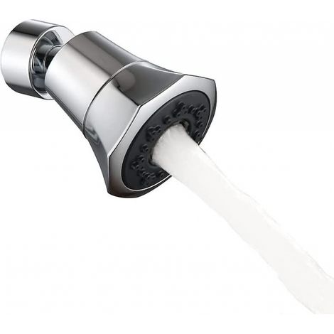 BEBUSINGOTO Aérateur de robinet pivotant à 360 degrés, économiseur d'eau réglable à 2 modes, avec filetage externe M22 ou filetage interne M24 (1/5)