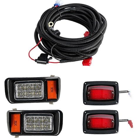Scheinwerfer für Golfwagen, passend für Club Car ab Baujahr 1993, LED-Scheinwerfer