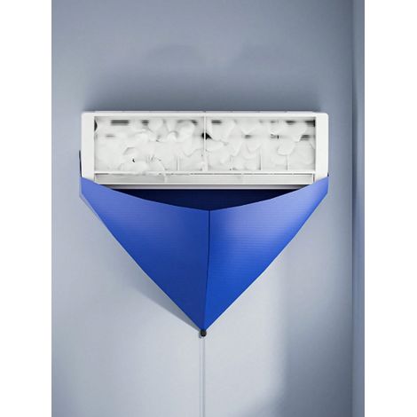 Sac de Nettoyage Universel pour Climatiseur avec Pinces pour Tuyau de 2M, Couverture de Collecte d'Eau, Bac de Récupération Réutilisable Anti-Fuite, pour Maintenance HVAC (1/5)