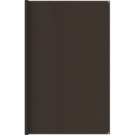 Tapis de tente,Tapis d'extérieur 300x600 cm Marron CFW22328 (1/4)