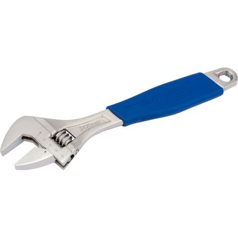 Draper 300mm Adjustable Wrench with Soft Grip – Crescent-Type, 36mm Jaw Capacity (1/2)