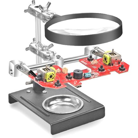 Irovami Établi réparation PCB – Multi-articulations, réglable – Idéal pour téléphones, électronique (1/5)