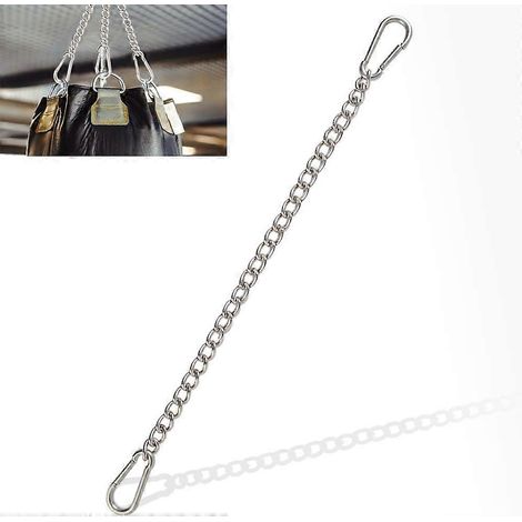 Chaîne d'extension pour fauteuil suspendu, compatible avec les fauteuils suspendus et les hamacs, avec mousquetons de deux longueurs. (1/4)