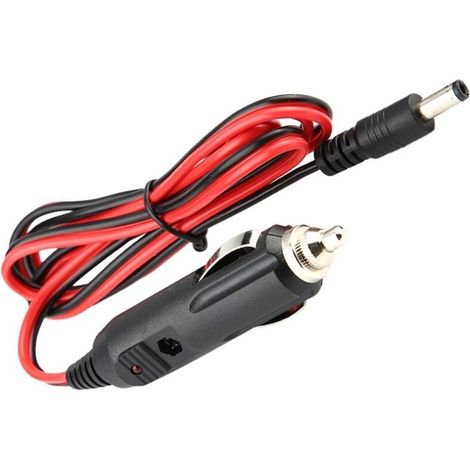 Chargeur de voiture universel 12/24V, allume-cigare, cordon d'alimentation, cble adaptateur (1/5)