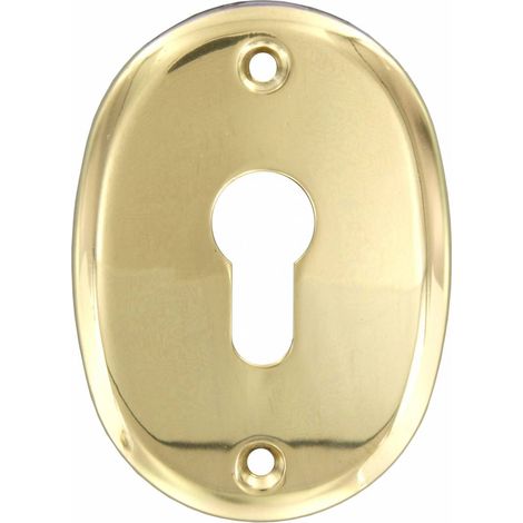 2 x BOCCHETTA PROFILO EUROPEO F0232 C/FORI ORO LUCID