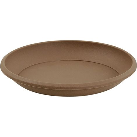 Platito Marina Taupe Diámetro 26cm para maceta de Diámetro 30cm - Eda