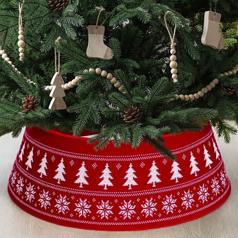 Décoration de sapin de Noël, anneau de Noël rond pliable pour sapin artificiel, décoration de vacances, décoration d'intérieur (1/5)