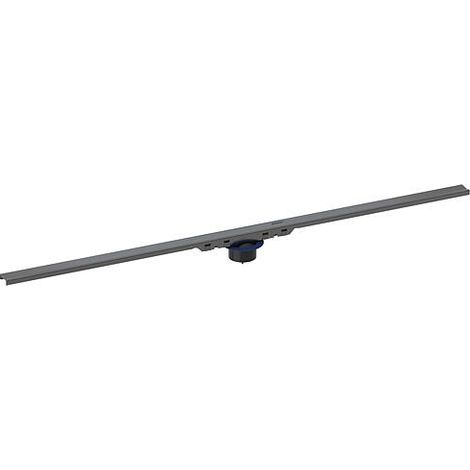 Geberit CleanLine - Caniveau de douche 30-130 cm, chrome noir brossé 154.447.QC.1