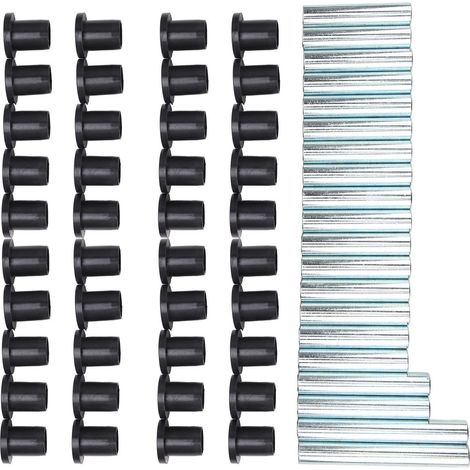 60-teiliger Buchsensatz für Querlenker 7501097 Schwarz, verschleißarmer Ersatz für Polaris Ranger XP 800 2010-2014 (1/5)