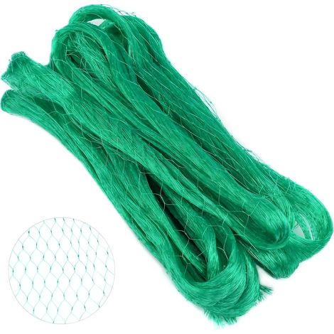 Filet Anti Oiseaux, 4 X 10m Filet Arbre Fruitier Anti Oiseaux, Filet De Jardin, Filet De Protection Pour Potager, Protèger Les Plantes Les Arbre Fruitier, Plantes, Fruits, Etang, Piscines, Vert (1/5)