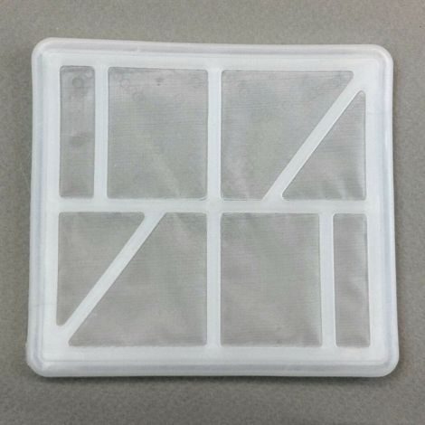 K750 506 38 75-01 Luftfilter, Sicherheitsfilterelement aus Metallgewebe, Grobfiltration, schützt das Hauptfilterelement, geeignet für die Huswarovski K750 Stichsäge. (1/2)