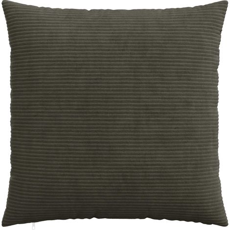 vidaXL Funda de almohada 2 pcs HEERLEN Gris antracita 80 x 80 cm pana (1/2)