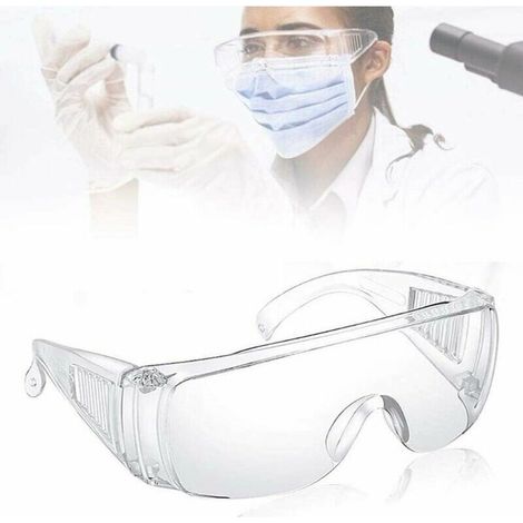 Lunettes de Protection, Sécurité de Lunettes Protection UV Anti-buée pour l'agriculture l'industrie et Le Laboratoire