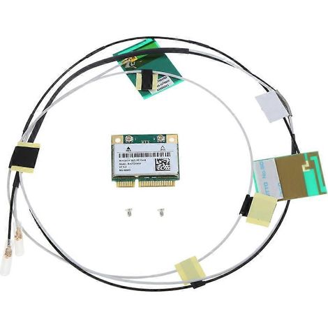 Carte réseau sans fil PCIe tri-bande 2,4/5 GHz/6 GHz AX210HMW avec antenne intégrée et débit de 5 400 Mbits/s. (1/5)