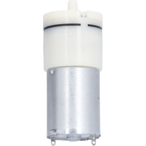 Lot de 2 micro-pompes à vide électriques à membrane, faible bruit, 60 kPa, 3,0 l/min, 6 V CC, 370 V (1/5)