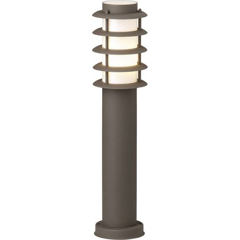 Lampe de base d'extérieur 51cm couleur rouille – Indice de protection IP44 – Compatible avec ampoules E27 20W – Étanche aux éclaboussures – Brilliant (1/6)