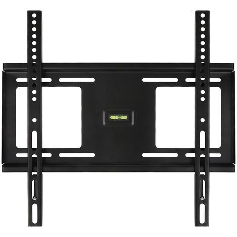 Support TV Mural - Fixe Ultra-Mince - Compatible VESA 50x50 à 400x400 mm - Charge Maximale 50 kg - Pour Téléviseurs 26 à 55 Pouces - Profondeur 25 mm - 1 Pièce
