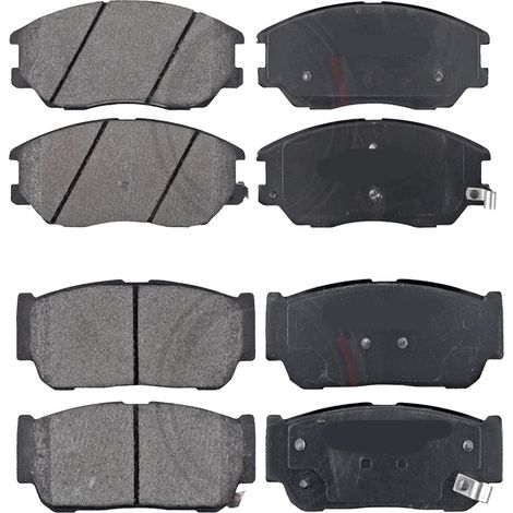 KIT PASTIGLIE FRENO ANTERIORI E POSTERIORI compatibile con TOYOTA CAMRY (V7, VA7, VH7) / PASTIGLIE FRENANTI AUTO OEM P 83 145  P 83 172,P 83 160 / SOSTITUZIONE DIRETTA / BASSA POLVERE / SILENZIOSO