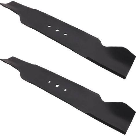 Ensemble de 2 lames de 49cm Ø 10 pour tracteur de pelouse MTD 11/30, 13/96, B131, B145, B/130, H130 (1/3)