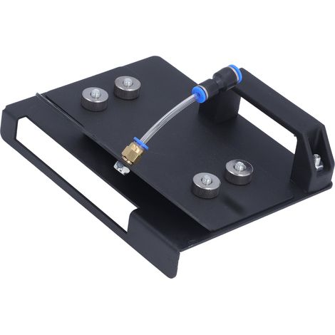 Support de meuleuse d'angle réglable à 45° pour carrelage, avec chanfrein à 45° et fixation pour meuleuse de type 100 de diamètre 45 mm. (1/5)