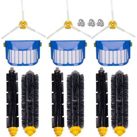 Accessoires pour irobot Roomba 600 610/620/630/650/680 Series Robot Aspirateurs (Combo 4) (1/5)