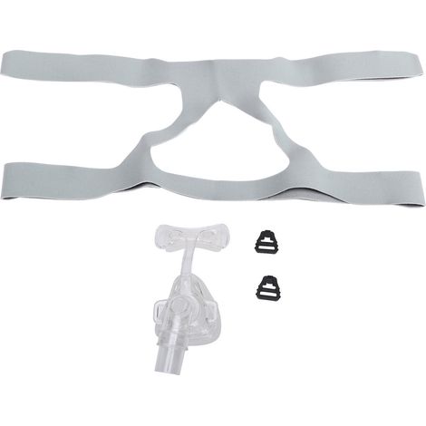Masque nasal de ventilation universel en silicone, masque de plongée universel en silicone (1/5)