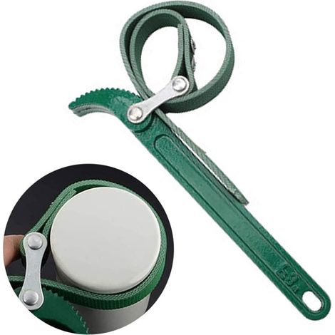 Clé à Sangles en Caoutchouc, Clé de Sangle de Filtre à Huile, Réparation de Filtre à Huile, pour Couvercles de Bocaux, Réparation Automatique, Ouvre-Bocaux, Tuyaux et Boîtes de Conserve (1/5)
