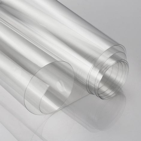 Film d'Enveloppement en Vinyle Transparent avec Spatule d'Application en Feutre Protection de la Peinture de Votre Voiture (30cm x 300cm)