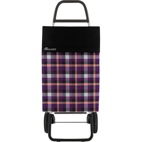 Rolser Carrello della spesa moderno in alluminio pieghevole