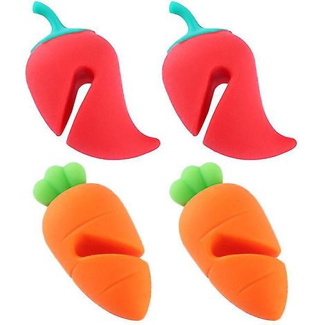 4 lève-couvercles en silicone (1/3)