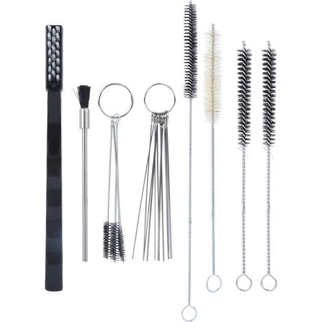 Kit de limpieza de 21 piezas con accesorios, herramientas manuales, pistola pulverizadora y piezas portátiles aptas para herramientas de pulverización -Crezuo