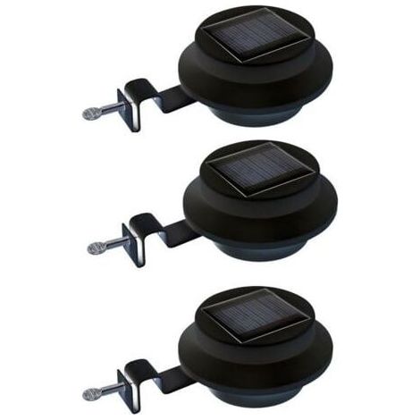 Lampes solaires de gouttière x 3 (1/5)