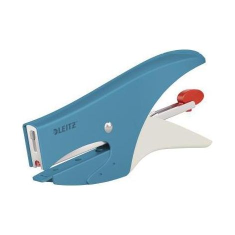 LEITZ Heftzange Leitz Cosy No. 10 P2 fest 15 Bl. (80 g/m²) Metall blau (1/4)