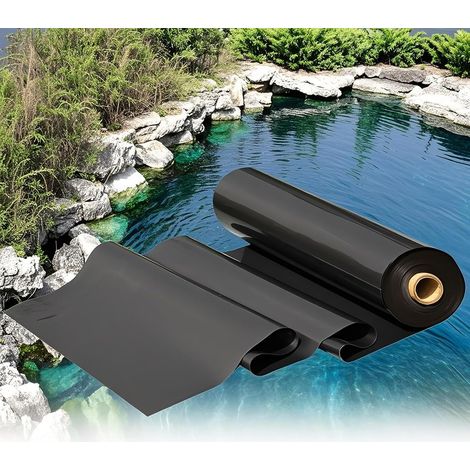 1 Bâche EPDM Pour Bassin Extérieur, Liner HD Renforcé Fibres, Résistant Racines Et Pierres, Pour Jardin Et Paysage (1/5)