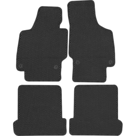 Tappetini dedicati per Audi TT II dal 2006 al 2014 - EVA A NIDO D'APE NERO (1/5)