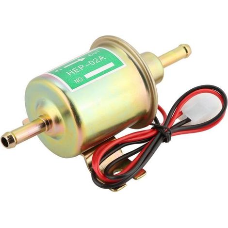 Pompe à essence - DILWE - HEP-02A - Aluminium - 12V - Basse pression - 70L/h (1/4)