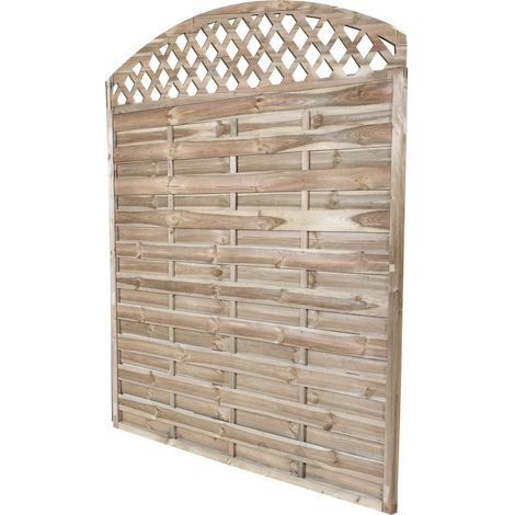 L'Arcolaio Pannello Legno Frangivento con Arco 180x180CM