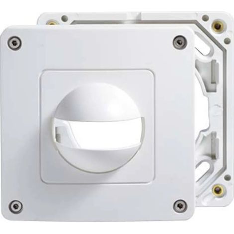 [NEUWERTIG] B-Ware Esy Lux Em100 55 157 Abdeckung Blende Bewegungsmelder Weiß Ip44 Md180i