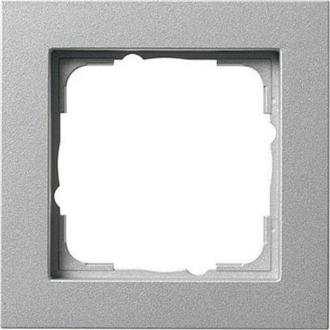 Gira Telaio di copertura 1f Gira E2 F Alu [021125], 0211 25 (1/3)